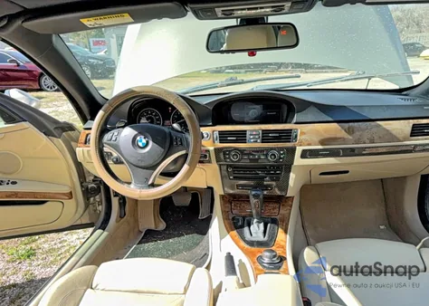 2007 BMW 335 I z USA, uszkodzony, nr VIN WBAWL73587PX47541